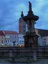 Town Hall and Samson fountain at Ottokar II Square